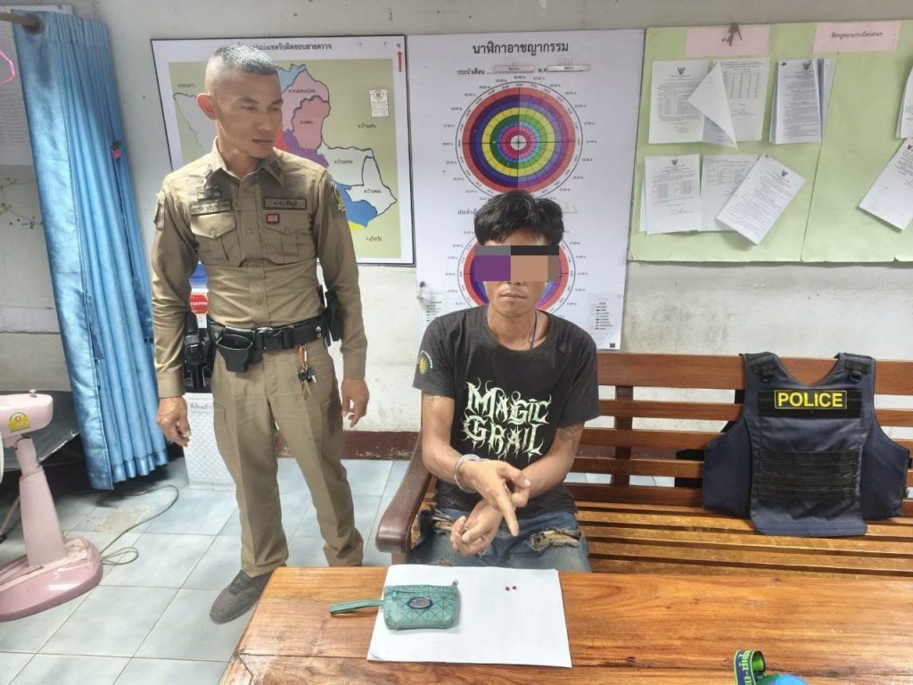 ร.ต.อ.บัญญัติ สาระขันธ์ รอง สวป.สภ.ภูเขียว พร้อมชุดสายตรวจ สภ.ภูเขียว ได้ร่วมกันจับกุมผู้ต้องหา จำนวน 1 ราย